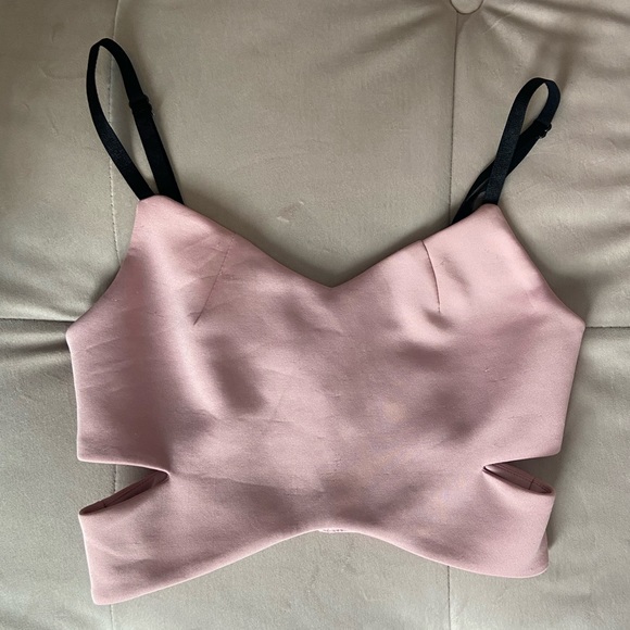 Topshop pink crop top - Picture 1 of 4